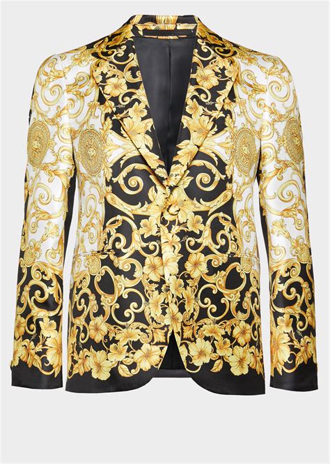 young versace blazer|Versace men's designer suits.